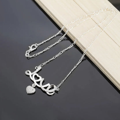 Collier Love - Argent